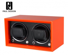 natahova� hodiniek PAUL DESIGN GENTLEMAN 2 orange