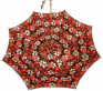 d�msky luxusn� d�dnik Red Flowered 52 - pohlad 2 - www.glancshop.sk