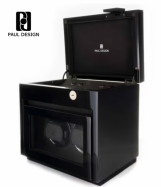 natahova� hodiniek PAUL DESIGN GENTLEMAN 2+3 black gloss