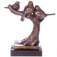 bronzov socha na mramorovom podstavci 61 - pohlad 3 - www.glancshop.sk