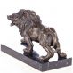 bronzov socha na mramorovom podstavci Lev 51 - pohlad 4 - www.glancshop.sk