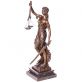bronzov socha na mramorovom podstavci Justitia 78 - pohlad 5 - www.glancshop.sk
