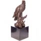 bronzov socha na mramorovom podstavci Orol 54 - pohlad 1 - www.glancshop.sk