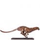 velk bronzov socha na mramorovom podstavci Panter 79 - pohlad 1 - www.glancshop.sk
