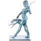 bronzov socha na mramorovom podstavci Diana 42 - pohlad 1 - www.glancshop.sk
