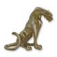 velk modern bronzov socha sediaceho jagura 91 - www.glancshop.sk