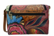 ru�ne malovan� ko�en� crossbody ta�ka Anuschka 11 - pohlad 2 - www.glancshop.sk
