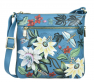 ru�ne malovan� ko�en� crossbody ta�ka Anuschka 23 - pohlad 1 - www.glancshop.sk