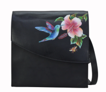 ru�ne malovan� ko�en� messenger ta�ka Anuschka 55