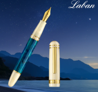 plniace pero Laban Blue Mirage so zlat�m hrotom 4