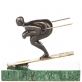 modern� bronzov� socha na mramorovom podstavci 140 - pohlad 1 - www.glancshop.sk