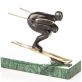 modern� bronzov� socha na mramorovom podstavci 140 - pohlad 2 - www.glancshop.sk