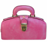 d�mska ko�en� kabelka Pratesi Lady Brunelleschi Pink 4 - www.glancshop.sk