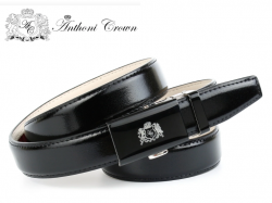 d�msky ko�en� lakovan� opasok ��rka 2,5cm Anthoni Crown 8