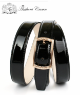 d�msky ko�en� lakovan� opasok ��rka 2,5cm Anthoni Crown 27