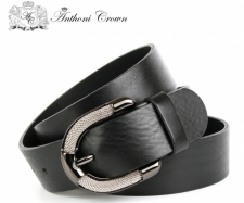 d�msky ko�en� opasok ��rka 4cm Anthoni Crown 2