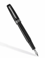 luxusn� ru�ne vyroben� plniace pero Aleph �ierne Marlen 2