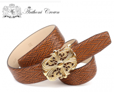 d�msky ko�en� opasok ��rka 4cm Anthoni Crown 14