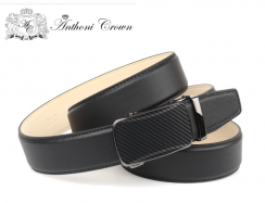 p�nsky ko�en� opasok Anthoni Crown ��rka 3,5cm 9