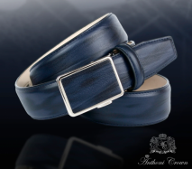 p�nsky ko�en� opasok Anthoni Crown ��rka 3,5cm 20