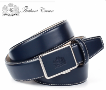 p�nsky ko�en� opasok Anthoni Crown ��rka 3,5cm 29