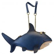 d�mska ko�en� crossbody ta�ka Shark 1