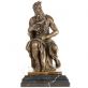 bronzov� socha na mramorovom podstavci 170 - pohlad 1 - www.glancshop.sk