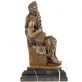 bronzov� socha na mramorovom podstavci 170 - pohlad 4 - www.glancshop.sk