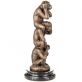 bronzov� socha na mramorovom podstavci 99 - pohlad 2 - www.glancshop.sk