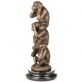 bronzov� socha na mramorovom podstavci 99 - pohlad 4 - www.glancshop.sk