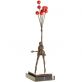 bronzov� socha Flying Balloon Girl na mramorovom podstavci - pohlad 5 - www.glancshop.sk