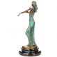 bronzov� socha na mramorovom podstavci 161 - pohlad 4 - www.glancshop.sk