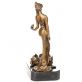bronzov� socha na mramorovom podstavci 93 - pohlad 2 - www.glancshop.sk