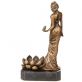 bronzov� socha na mramorovom podstavci 93 - pohlad 3 - www.glancshop.sk
