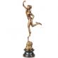 bronzov� socha na mramorovom podstavci Hermes 75 - pohlad 4 - www.glancshop.sk