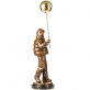 bronzov� socha Golden Balloon Boy na mramorovom podstavci - pohlad 2 - www.glancshop.sk