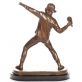 bronzov� socha Flower Thrower na mramorovom podstavci - pohlad 3 - www.glancshop.sk