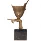 bronzov� socha na mramorovom podstavci 100 - pohlad 1 - www.glancshop.sk