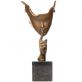 bronzov� modern� socha na mramorovom podstavci 129 - pohlad 1 - www.glancshop.sk