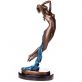 bronzov� socha na mramorovom podstavci  �ensk� akt 5 - pohlad 1 - www.glancshop.sk