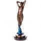 bronzov� socha na mramorovom podstavci  �ensk� akt 5 - pohlad 2 - www.glancshop.sk