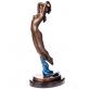 bronzov� socha na mramorovom podstavci  �ensk� akt 5 - pohlad 5 - www.glancshop.sk