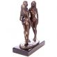 bronzov� socha na mramorovom podstavci �ensk� akt 3 - pohlad 2 - www.glancshop.sk