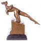 bronzov� socha na mramorovom podstavci �ensk� akt 84 - pohlad 1 - www.glancshop.sk