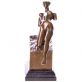 bronzov� socha na mramorovom podstavci �ensk� akt 84 - pohlad 4 - www.glancshop.sk