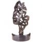 modern� bronzov� socha na mramorovom podstavci 141 - pohlad 2 - www.glancshop.sk