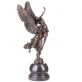 bronzov� socha anjel s mu�om Gloria Victis na mramorovom podstavci 150 - pohlad 2 - www.glancshop.sk