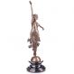 bronzov� socha na mramorovom podstavci Tane�nica 118 - pohlad 3 - www.glancshop.sk