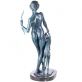 bronzov� socha na mramorovom podstavci Diana 12 - pohlad 2 - www.glancshop.sk