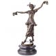 bronzov� socha na mramorovom podstavci Tane�nica 122 - pohlad 1 - www.glancshop.sk